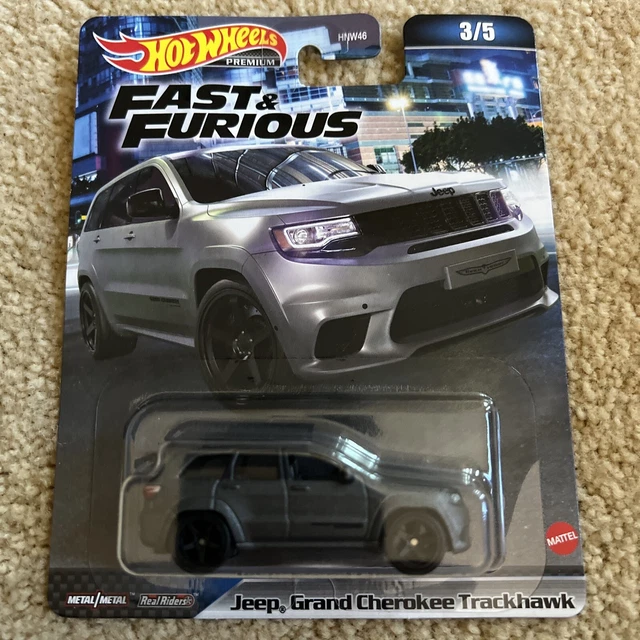 2023 HOT WHEELS Fast and Furious Jeep Grand Cherokee Trackhawk F9 Fast