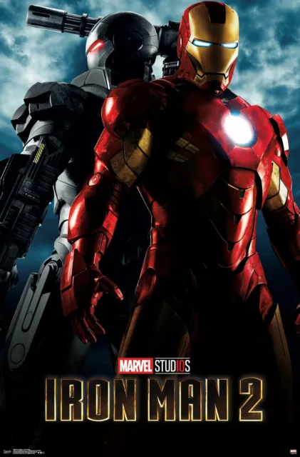 Póster de una hoja del Universo Cinematográfico de Marvel: Iron Man 2