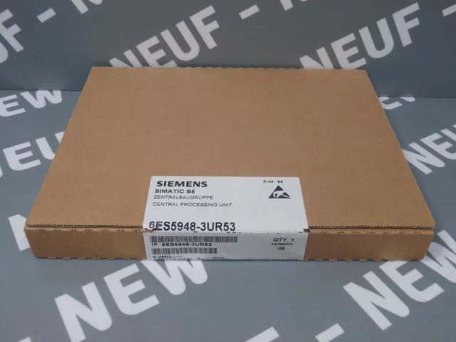 6ES59483UR53    - SIEMENS -     6ES5948-3UR53 /     Central processing unit  NEW