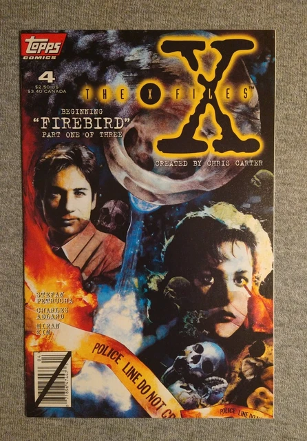 The X Files #4 "The Truth Is Out There" by Chris Carter Topps Comic (1995) NM-