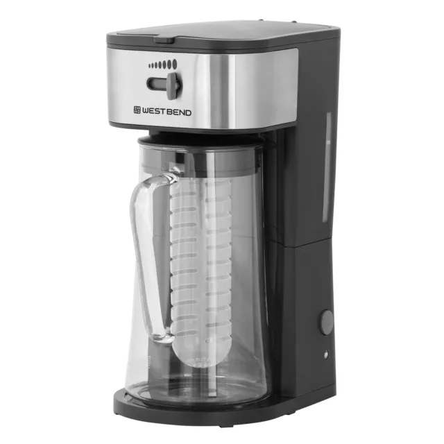 Iced Tea and Iced Coffee Maker, 2.75 Qt. Capacity, in Black (IT500)