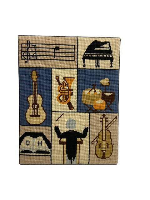 "Instrumentos musicales caseros para colgar de pared con aguja de 14x11"""