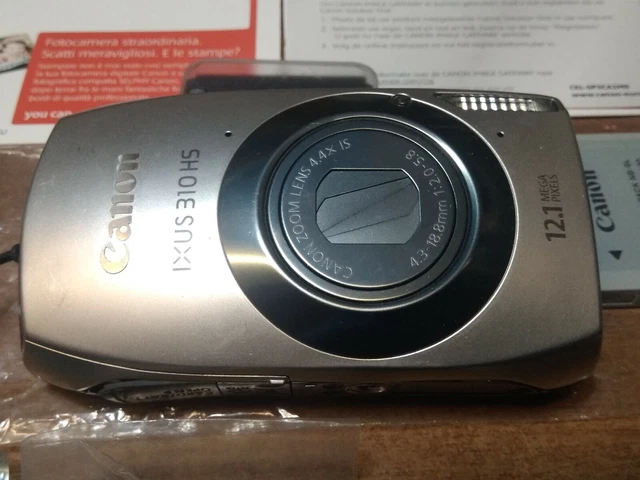 Canon IXUS 310 HS- 12.1MP Fotocamera digitale(per parti di ricambio o non funzio