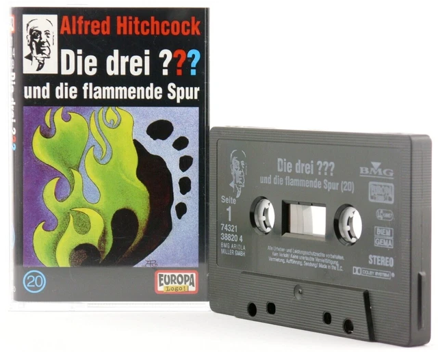  Foto zu DIE DREI ??? 20 Fragezeichen und die flammende Spur Europa logo 1980/ 