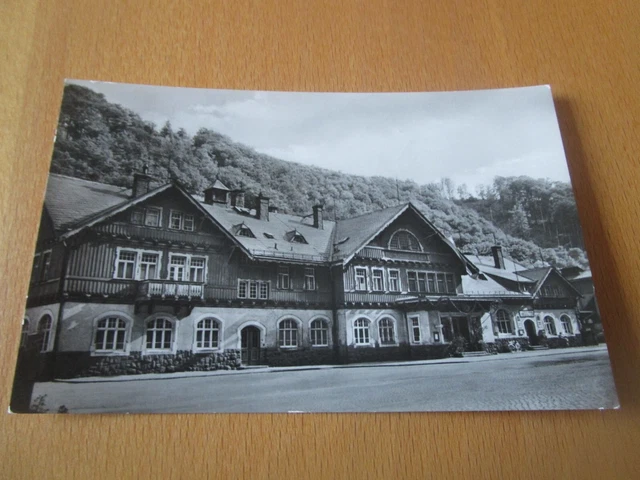 AK Tharandt Bahnhof Verlag Reichenbach 1958
