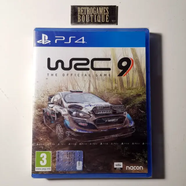 WRC 9 PS4 Playstation 4 PAL ITA NUOVO Sigillato EUR 29,99