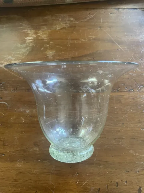 antico vaso soffiato epoca 1700