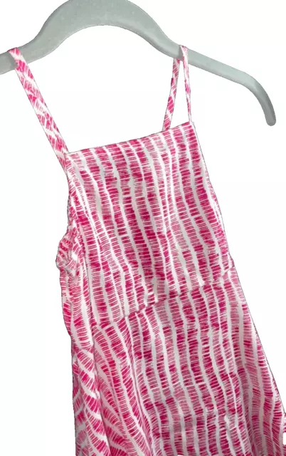 Old Navy Girls 5T Pink Printed Sleeveless Cami High Neck Summer Swing Dress NEW 3