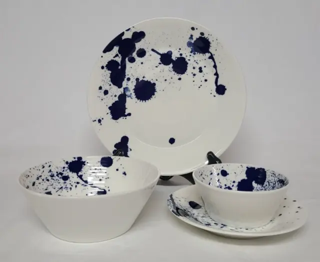4-Piece Place Setting Royal Doulton Pacific Collection Blue Sea Pattern(s)