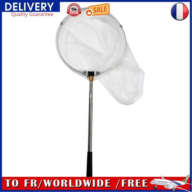 Foldable Fishing Net Stainless Steel Telescopic Insect Butterfly Dragonfly Nets