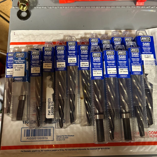 16 Champion Cutting Tool Brute Platinum Car Maintenance Reamer SA80 Tapered NEW