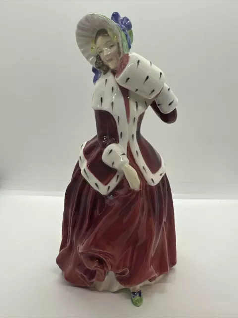 Vintage 1946 Royal Doulton Woman Porcelain Figurine "Christmas Morn" HN1992