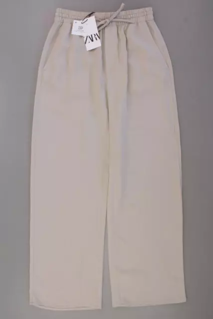 ✅ Zara pantaloni per le signore taglia 40 nuovo con etichetta color crema ✅