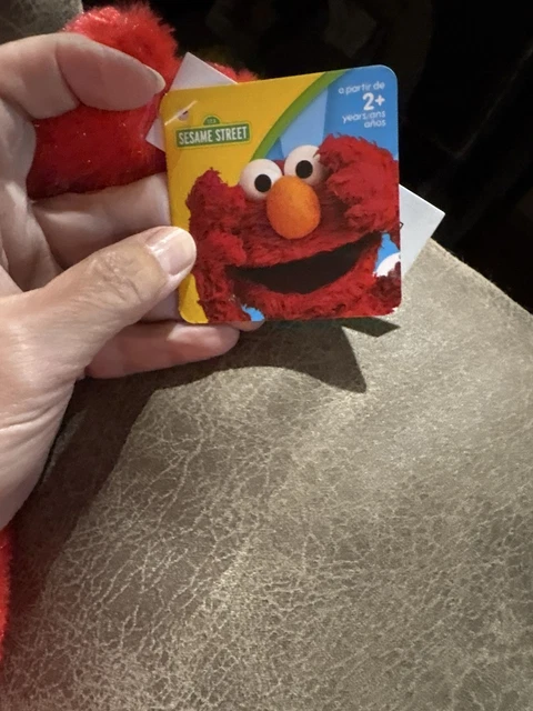 SESAME STREET ELMO Red Plush Toy 14
