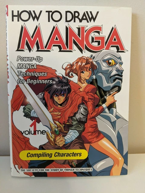 HOW TO DRAW Manga Book How to Draw Manga - Compiling Characters VG $8.