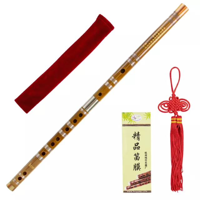 Horse Traditional Bamboo Flute E Key 10 Hole Dizi For Beginner To Professional