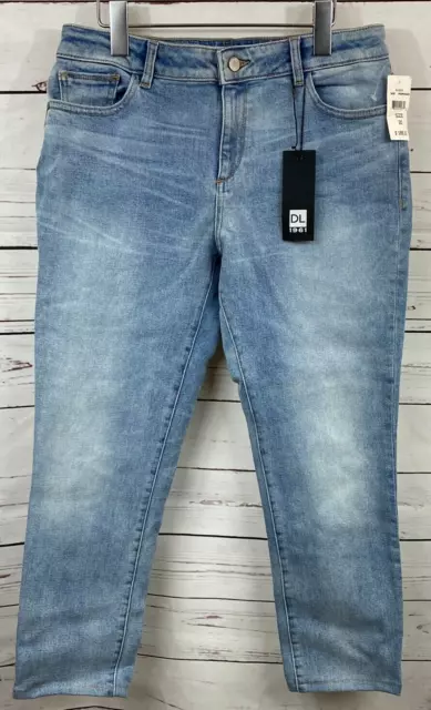 DL1961 Margaux Instasculpt Ankle Skinny Blue Jeans Size 30 NWT New MSRP $188