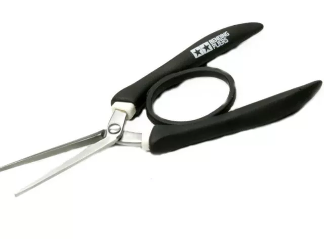 Tamiya Craft Tools Bending Pliers for Model Making with Long Nose Grippers 74067