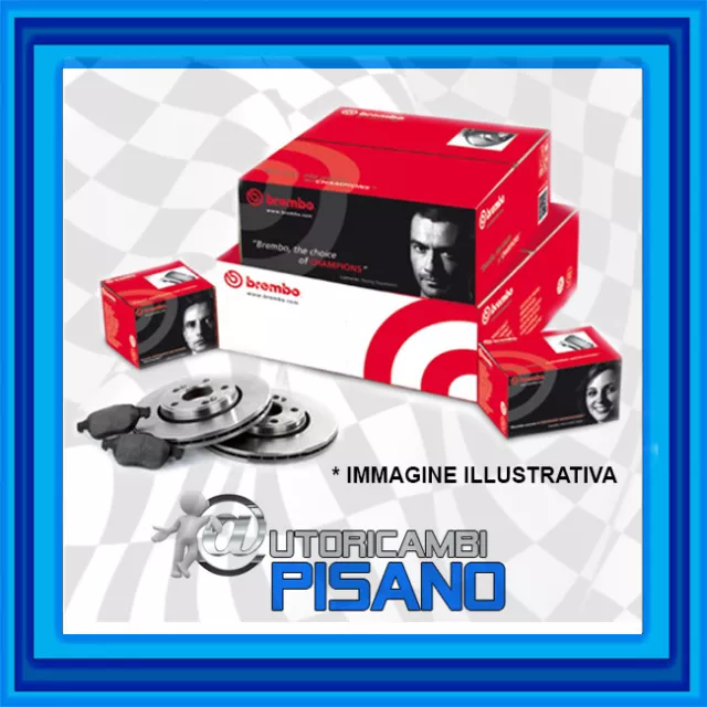 Kitbb83 Kit Dischi + Pastiglie Freno Brembo Fiat Croma 1.9 Mjtd 150Cv Ventilati