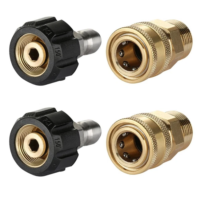 INCH QUICK CONNECT Fittings Quick Disconnect Kit Pressure Washer