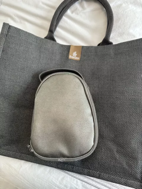 Emirates 1st Class Canvas Bag And Part Travel Kit