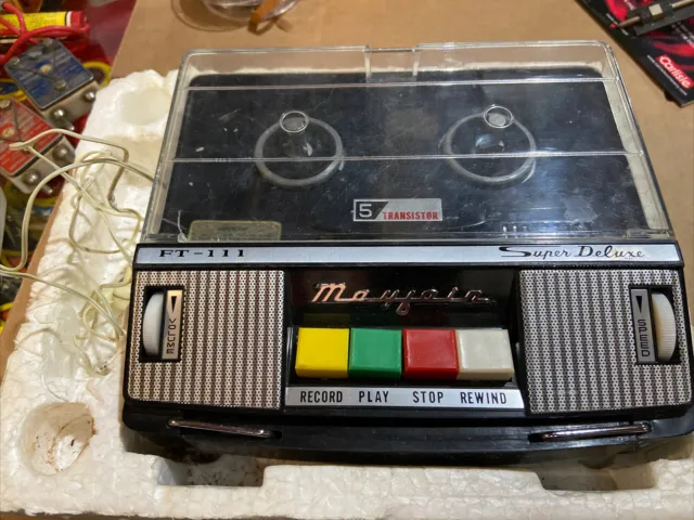MAYFAIR FT-111 SUPER Deluxe Tape Recorder: Reel to Reel Very Rare VINTAGE  1960's $36.00 - PicClick