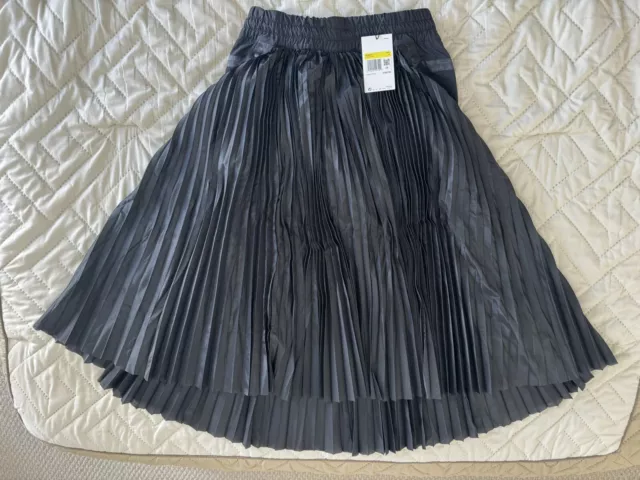 Nike x Sacai Womens Pleated Skirt CV5713-010 Black Size S $500 NEW RARE