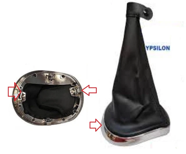 Cuffia Leva Cambio Per Lancia Ypsilon 843 (2003-2011) - Completa Di Ghiera, Ricambio Originale - Foto 5