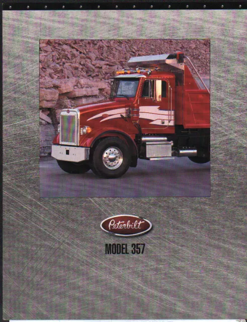 Peterbilt "Model 357-111" Truck Lorry Brochure Leaflet