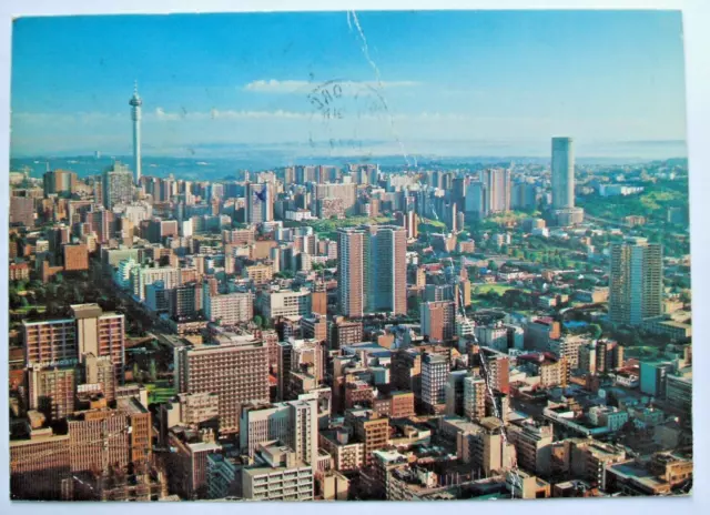 Postcard - JOHANNESBURG, TRANSVAAL, SOUTH AFRICA - from the air - 1977 (AFR1-4)
