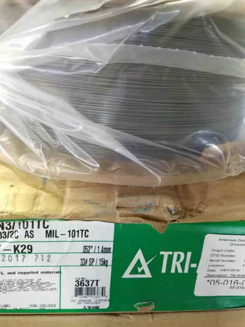 .052 Welding Wire (24 spools) by Hobart 33 pound spools