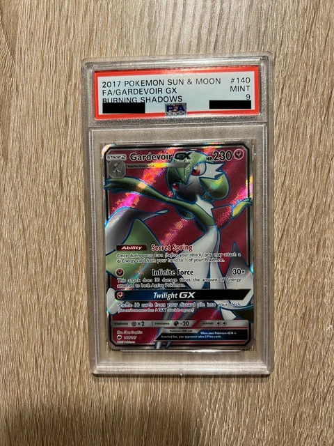 Burning Shadows Gardevoir GX PSA 9