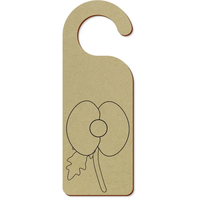 'Poppy' 200 mm x 72 mm colgador de puerta (DH00034873)
