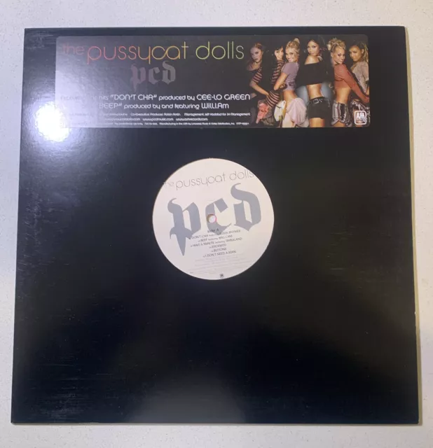 The Pussycat Dolls – PCD - 2005 US Original Pink Vinyl LP - PROMO EX / EX