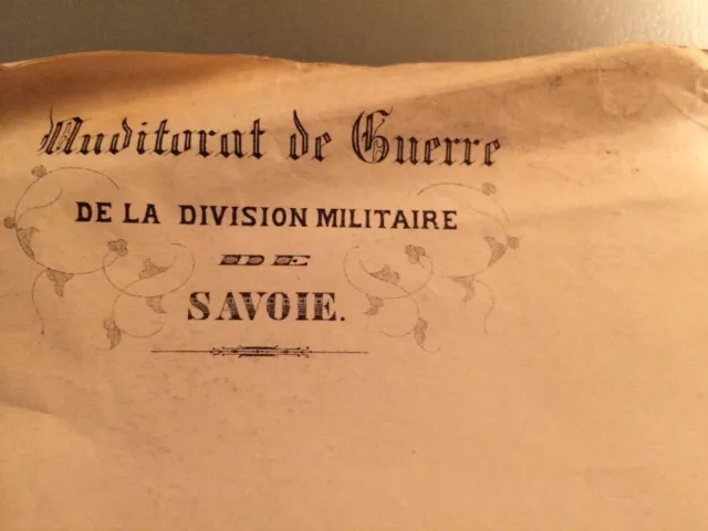 MANUSCRIT : Au Sujet D'une Rixe En État D'ivresse Entre Militaires ,1850. 3