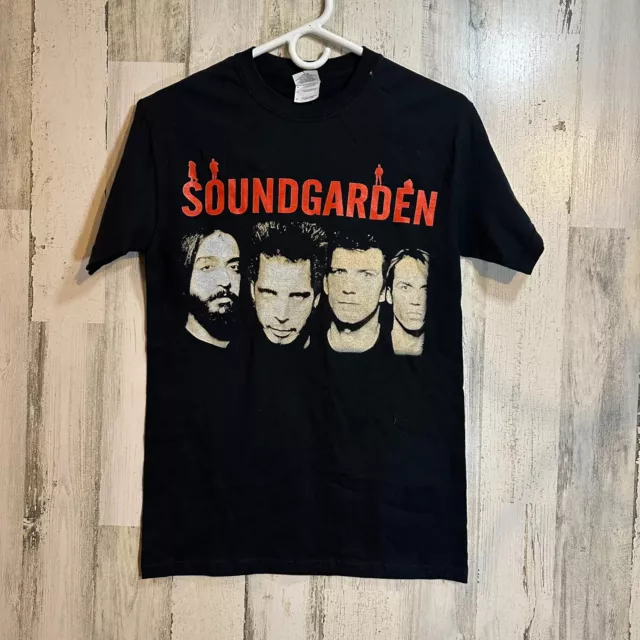 ​Vintage Soundgarden Tour 2011 Concert T Shirt Black Size Small 100% Cotton