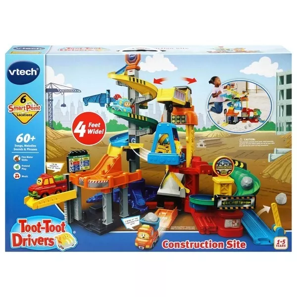 Toot toot deluxe deals train track set
