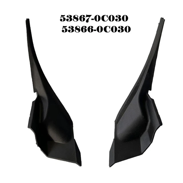 Accessori piastra rivestimento laterale 2 pz 53866-0C030 53867-0C030 plastica sinistra + destra