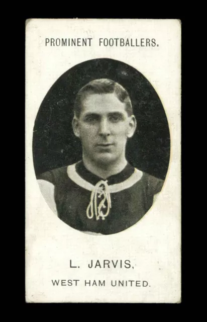 Taddy & Co - 'Prominent Footballers (Imperial 1907)' L. Jarvis (West Ham)