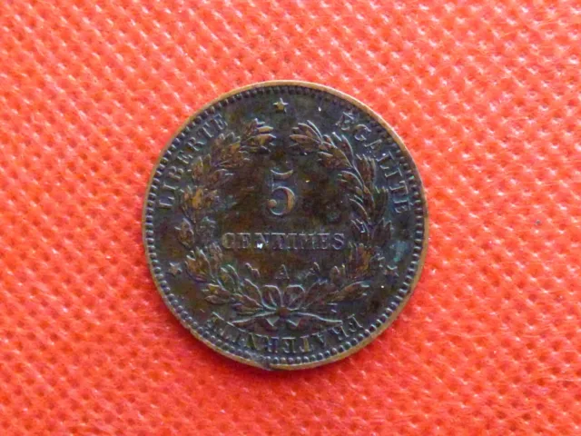 5 Centimes CÉRÈS 1897 A