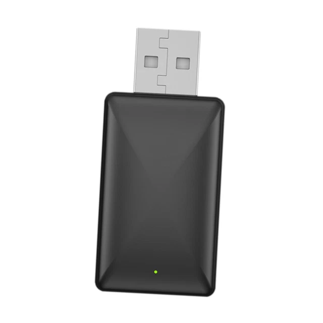 OSALADI pour Voiture Lecteur sans Fil Adaptateur Audio Connexion Automatique Ports De Charge Éclairage Rvb