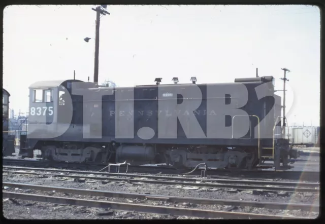 Jd11 Prr Pennsylvania Railroad 8375 Original Slide