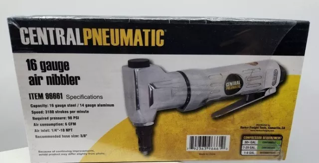 Herramienta cortadora de aire calibre 16 cizallamiento metal