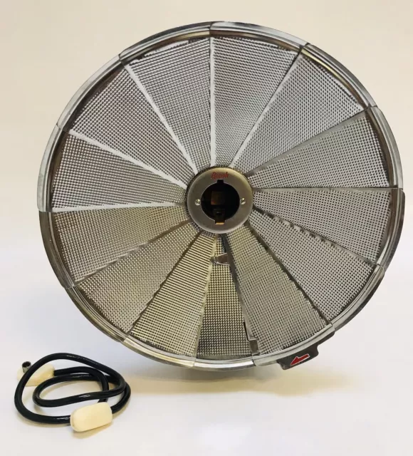 Unidad de ventilador flash Ricoh BC-505 con cable y estuche vintage