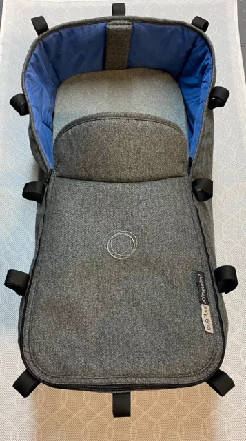 Bugaboo Cameleon 3 Ltd Edition Blend - Grey Tweed Complete Carrycot / Bassinet