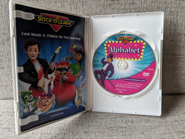 ROCK 'N LEARN ALPHABET | DVD Video | Enhance Vocabulary | Ages 2-5 $11. ...