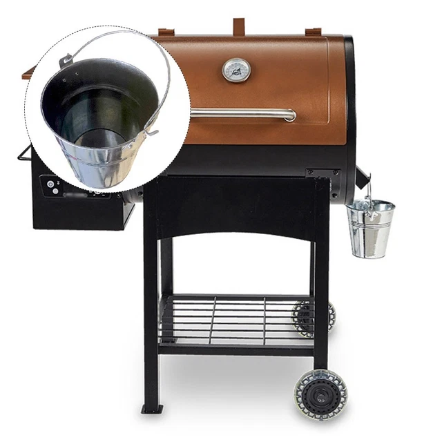 Entgoinggo Lot De 10 Doublures Seau Graisse Aluminium Barbecue - Jetables Pour Grill Camping