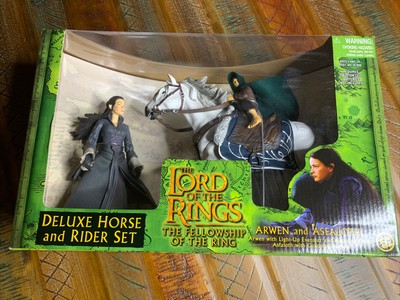 lord of the rings deluxe horse and rider set