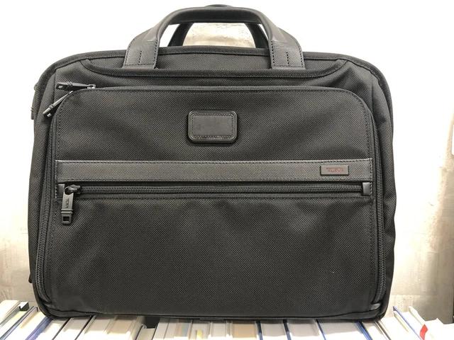 Tumi Alpha 2 Nylon Organizer Briefcase 26132D2. Black. New without tags