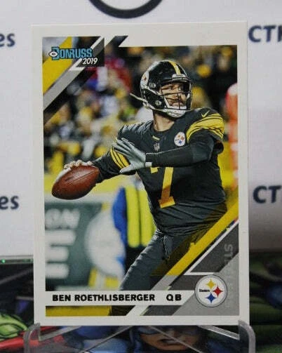 2019 Panini Donruss Ben Roethlisberger # 210 Nfl Pittsburgh Steelers Gridiron  C